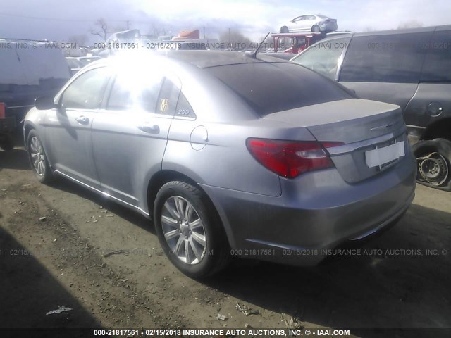 1C3CCBCG2DN526152 - 2013 CHRYSLER 200 LIMITED SILVER photo 3