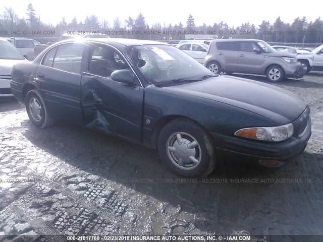 1G4HP54K4Y4116776 - 2000 BUICK LESABRE CUSTOM GREEN photo 1