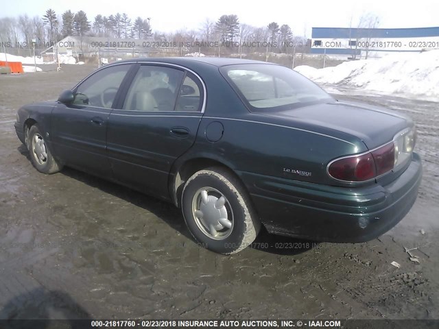 1G4HP54K4Y4116776 - 2000 BUICK LESABRE CUSTOM GREEN photo 3