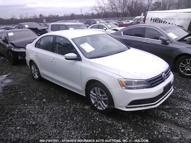 3VW2B7AJ8HM224156 - 2017 VOLKSWAGEN JETTA S 白色 照片 1