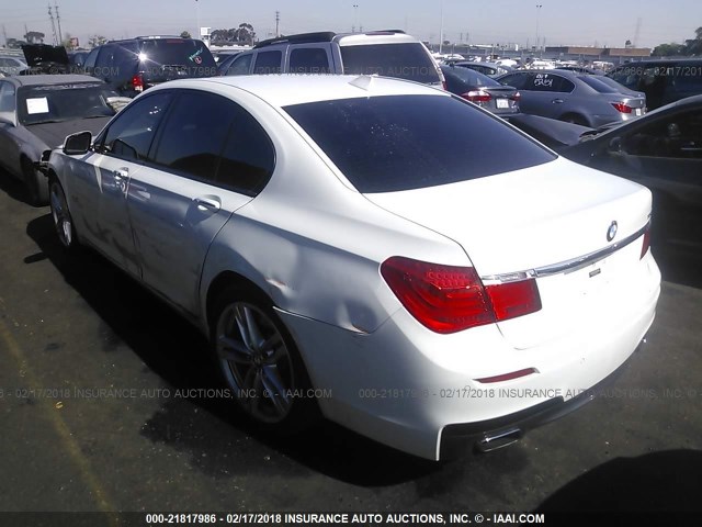 WBAKA8C57CDS99783 - 2012 BMW 750 I WHITE photo 3