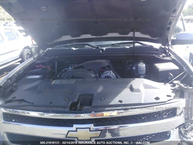 3GCEC13J68G225408 - 2008 CHEVROLET SILVERADO C1500 GRAY photo 10