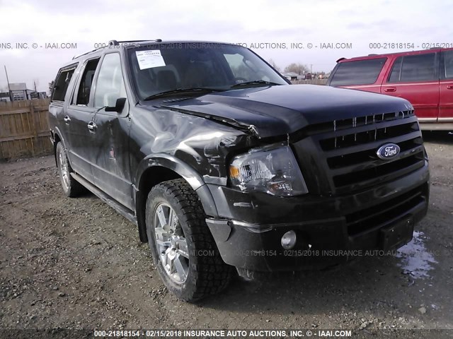 1FMJK2A50AEB47911 - 2010 FORD EXPEDITION EL LIMITED BLACK photo 1