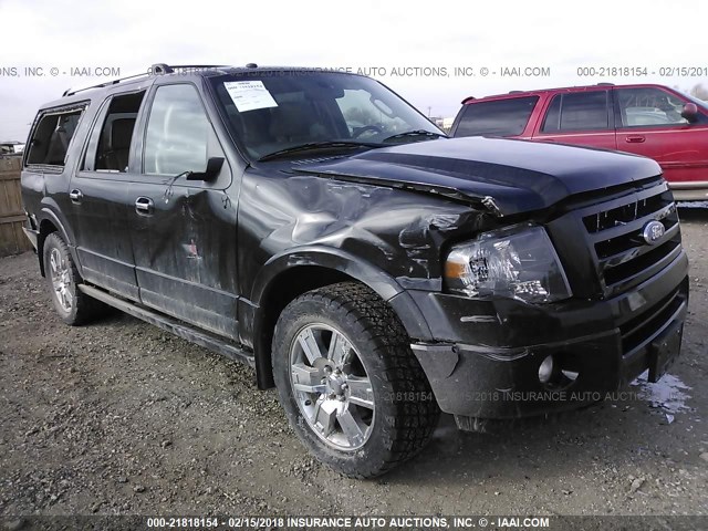 1FMJK2A50AEB47911 - 2010 FORD EXPEDITION EL LIMITED BLACK photo 6