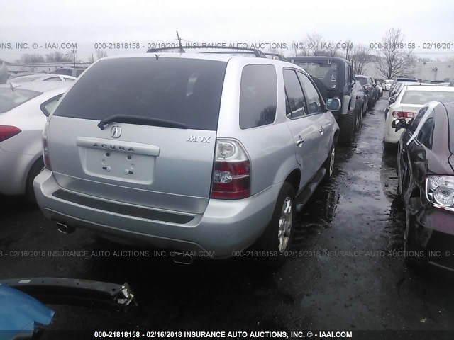 2HNYD18654H535794 - 2004 ACURA MDX TOURING 银色 照片 4