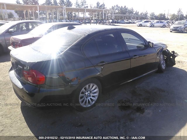 WBAPH57569NL76592 - 2009 BMW 328 BLACK photo 4