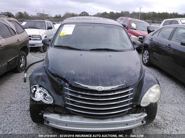 3A4FY58B06T373051 - 2006 CHRYSLER PT CRUISER TOURING BLACK photo 6