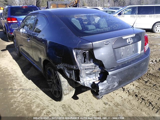 JTKJF5C73C3036365 - 2012 TOYOTA SCION TC 灰色 照片 3