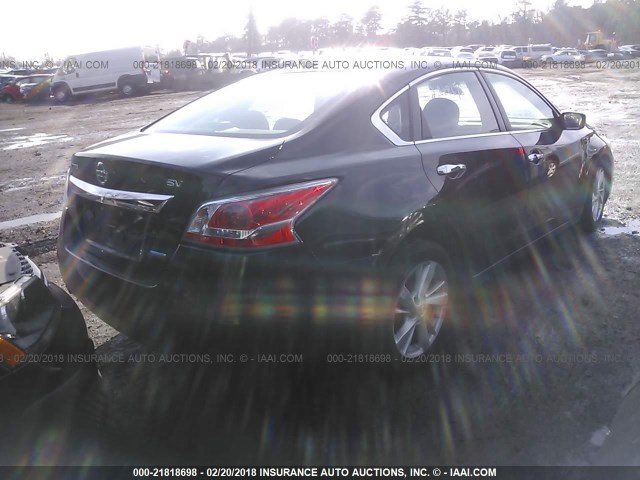 1N4AL3AP1DC175540 - 2013 NISSAN ALTIMA 2.5/S/SV/SL BLACK photo 4