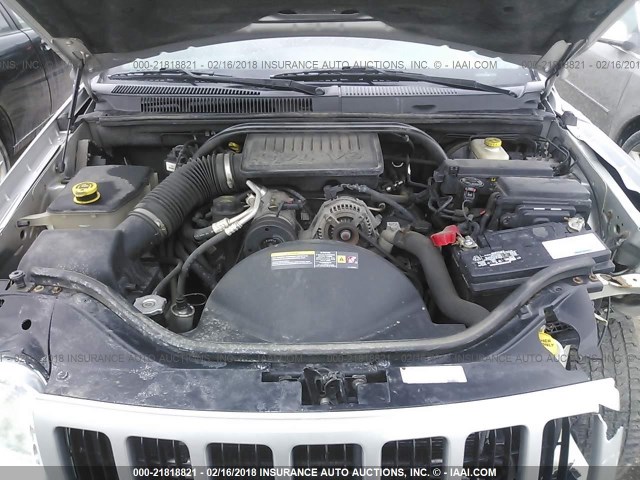 1J4GR48K66C190728 - 2006 JEEP GRAND CHEROKEE LAREDO/COLUMBIA/FREEDOM 银色 照片 10