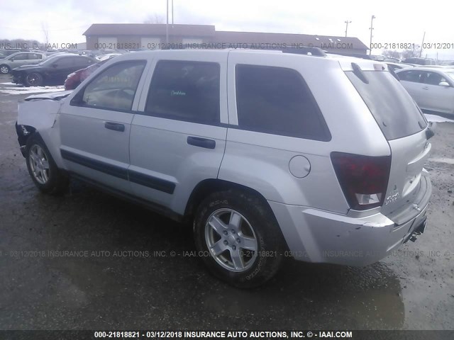 1J4GR48K66C190728 - 2006 JEEP GRAND CHEROKEE LAREDO/COLUMBIA/FREEDOM 银色 照片 3