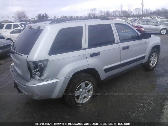 1J4GR48K66C190728 - 2006 JEEP GRAND CHEROKEE LAREDO/COLUMBIA/FREEDOM 银色 照片 4