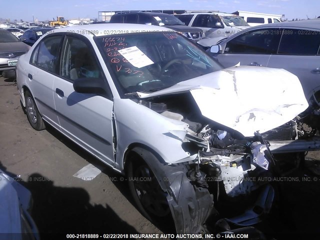 1HGES16334L007277 - 2004 HONDA CIVIC DX VP Ağ foto 1