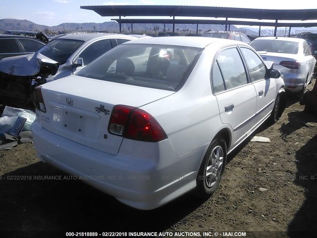 1HGES16334L007277 - 2004 HONDA CIVIC DX VP Ağ foto 4