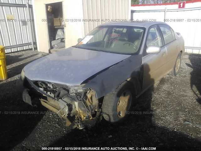 1G1NE52J43M642818 - 2003 CHEVROLET MALIBU LS 银色 照片 2