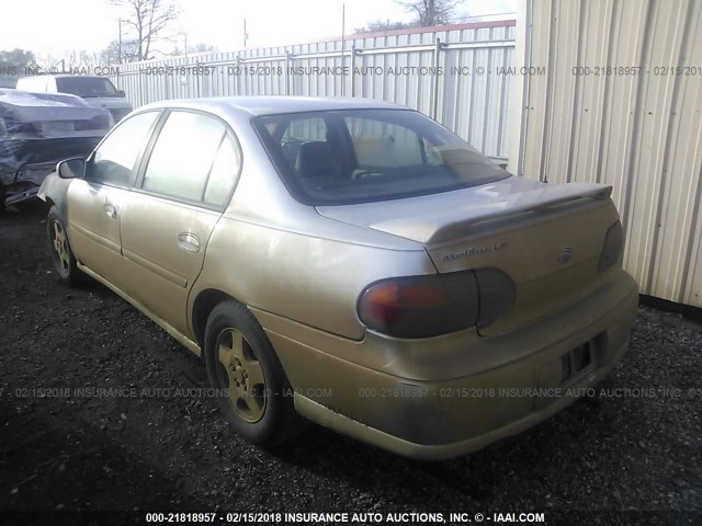 1G1NE52J43M642818 - 2003 CHEVROLET MALIBU LS 银色 照片 3