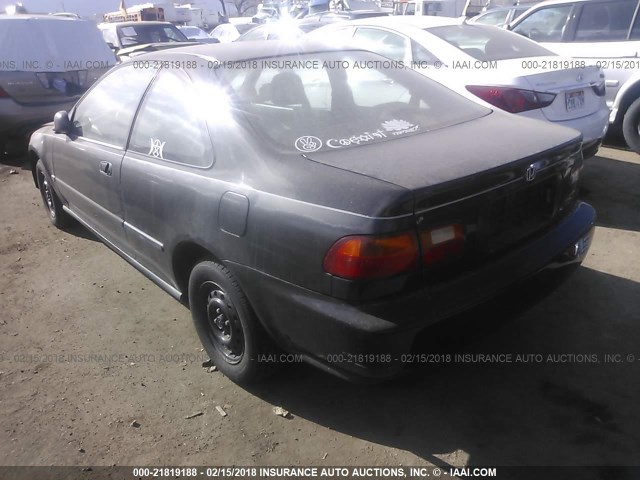 2HGEJ222XRH546179 - 1994 HONDA CIVIC DX Qara foto 3