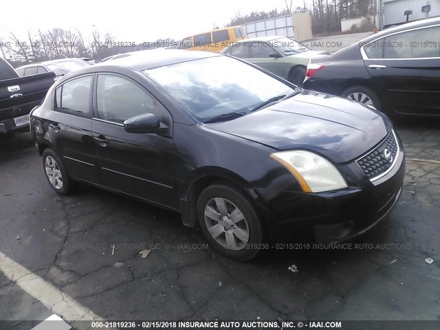 3N1AB61E07L701262 - 2007 NISSAN SENTRA 2.0/2.0S/2.0SL BLACK photo 1