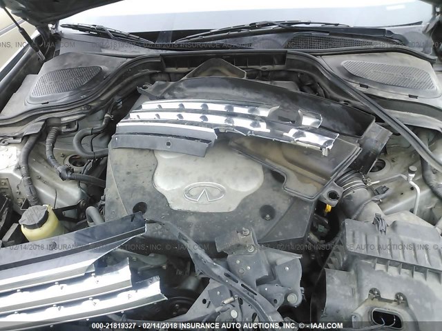 JNKAY01E96M105563 - 2006 INFINITI M35 SPORT GRAY photo 10