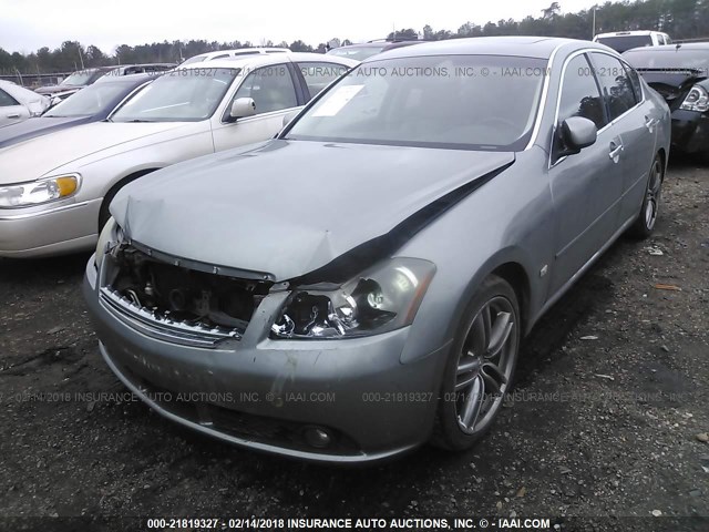 JNKAY01E96M105563 - 2006 INFINITI M35 SPORT GRAY photo 6