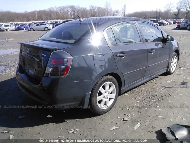 3N1AB61E99L665817 - 2009 NISSAN SENTRA 2.0/2.0S/2.0SL GRAY photo 4