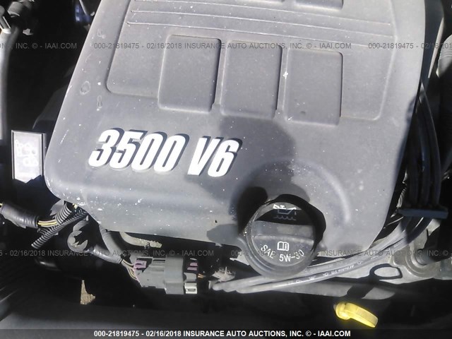 1G2ZG558664211630 - 2006 PONTIAC G6 SE1 GOLD photo 10