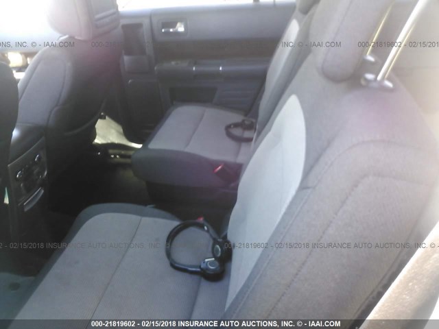 2FMGK5CC6BBD20657 - 2011 FORD FLEX SEL ლურჯი ფოტო 8