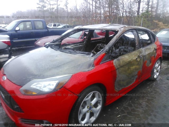 1FADP3L96DL260485 - 2013 FORD FOCUS ST Qırmızı foto 6