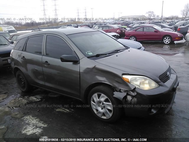 2T1KR32E87C636318 - 2007 TOYOTA COROLLA MATRIX XR GRAY photo 1