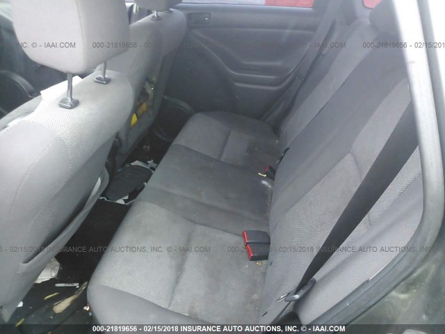 2T1KR32E87C636318 - 2007 TOYOTA COROLLA MATRIX XR GRAY photo 8