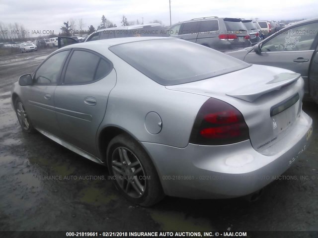 2G2WR554171106856 - 2007 PONTIAC GRAND PRIX GT SILVER photo 3