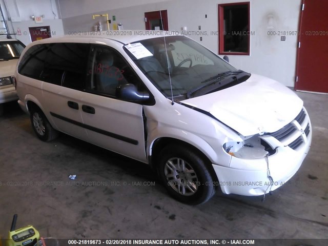 1D4GP24E36B653241 - 2006 DODGE GRAND CARAVAN SE WHITE photo 1