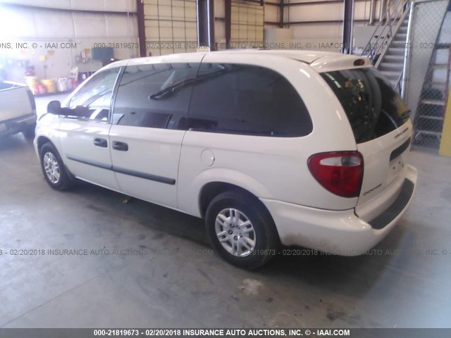 1D4GP24E36B653241 - 2006 DODGE GRAND CARAVAN SE WHITE photo 3