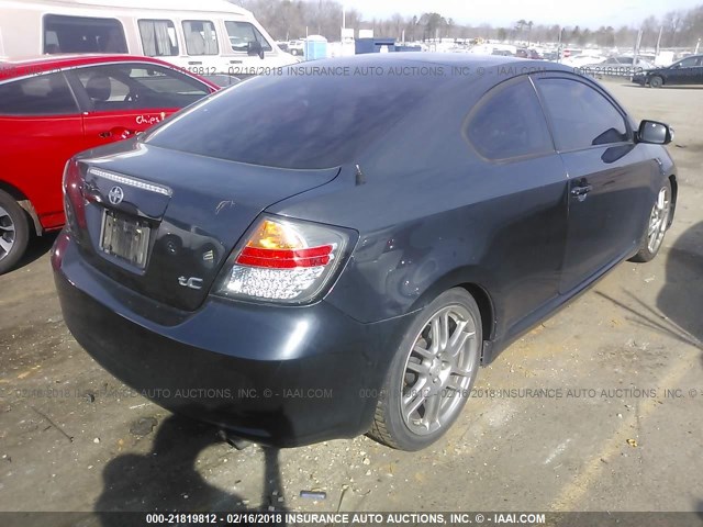 JTKDE177850026714 - 2005 TOYOTA SCION TC 灰色 照片 4