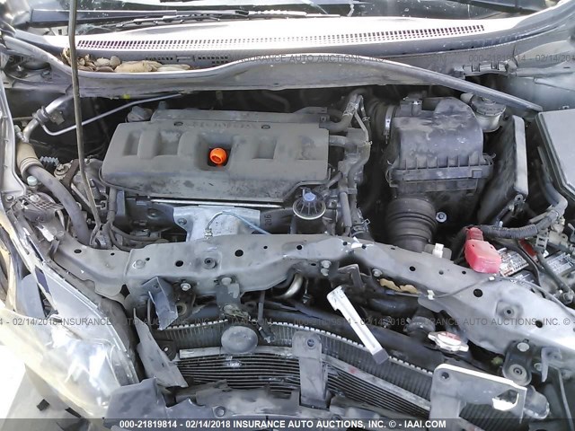 19XFB2F98CE053868 - 2012 HONDA CIVIC EXL GRAY photo 10