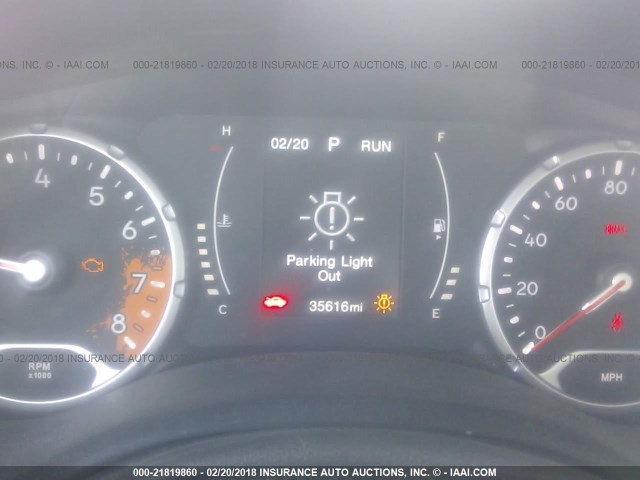 ZACCJAAT7GPC76429 - 2016 JEEP RENEGADE SPORT Մուգ կապույտ լուսանկար 7