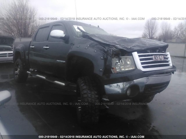 2GTEK13M271545121 - 2007 GMC NEW SIERRA K1500 BLACK photo 1