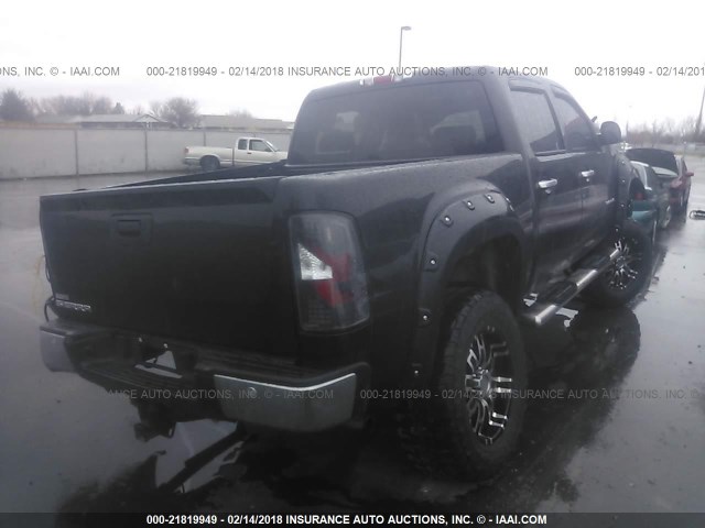 2GTEK13M271545121 - 2007 GMC NEW SIERRA K1500 BLACK photo 4