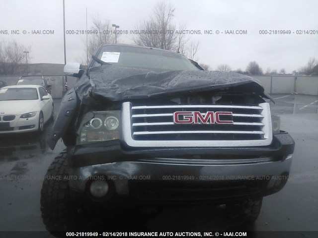 2GTEK13M271545121 - 2007 GMC NEW SIERRA K1500 BLACK photo 6