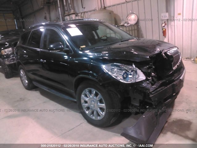 5GAKVBED0BJ212963 - 2011 BUICK ENCLAVE CXL 黑色 照片 1