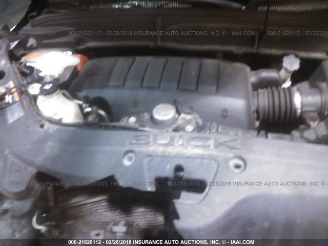 5GAKVBED0BJ212963 - 2011 BUICK ENCLAVE CXL 黑色 照片 10