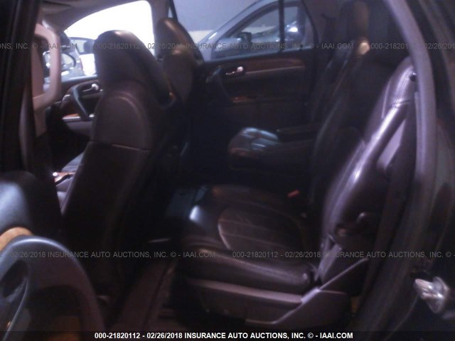 5GAKVBED0BJ212963 - 2011 BUICK ENCLAVE CXL 黑色 照片 8