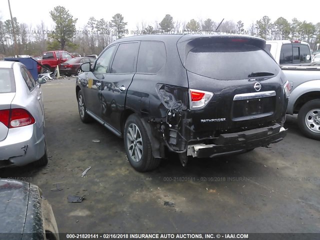 5N1AR2MN0EC615726 - 2014 NISSAN PATHFINDER S/SV/SL/PLATINUM 黑色 照片 3