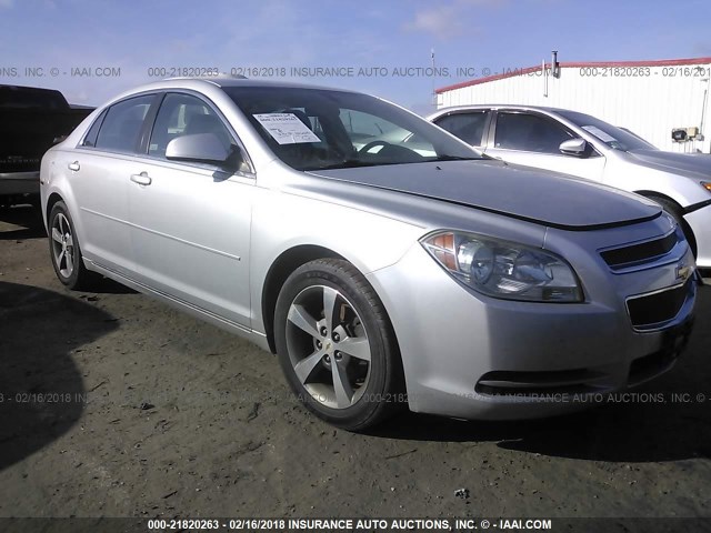 1G1ZC5EU1BF290720 - 2011 CHEVROLET MALIBU 1LT 银色 照片 1