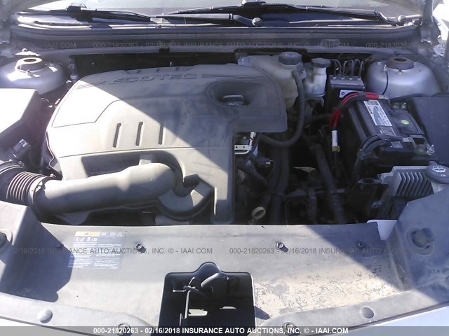 1G1ZC5EU1BF290720 - 2011 CHEVROLET MALIBU 1LT 银色 照片 10