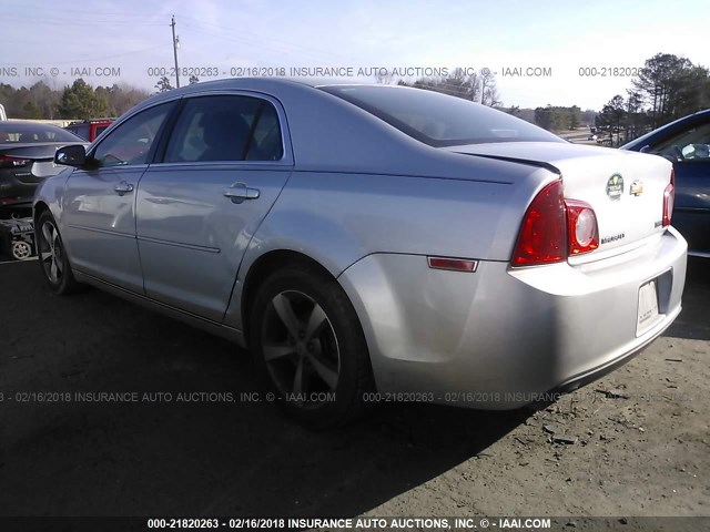 1G1ZC5EU1BF290720 - 2011 CHEVROLET MALIBU 1LT 银色 照片 3