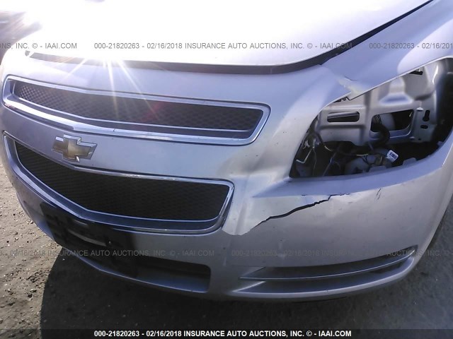 1G1ZC5EU1BF290720 - 2011 CHEVROLET MALIBU 1LT 银色 照片 6