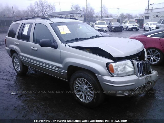 1J4GW58N03C509772 - 2003 JEEP GRAND CHEROKEE LIMITED BEIGE photo 1