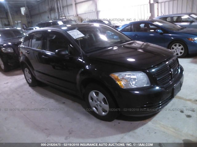 1B3CB1HA9AD648071 - 2010 DODGE CALIBER EXPRESS BLACK photo 1