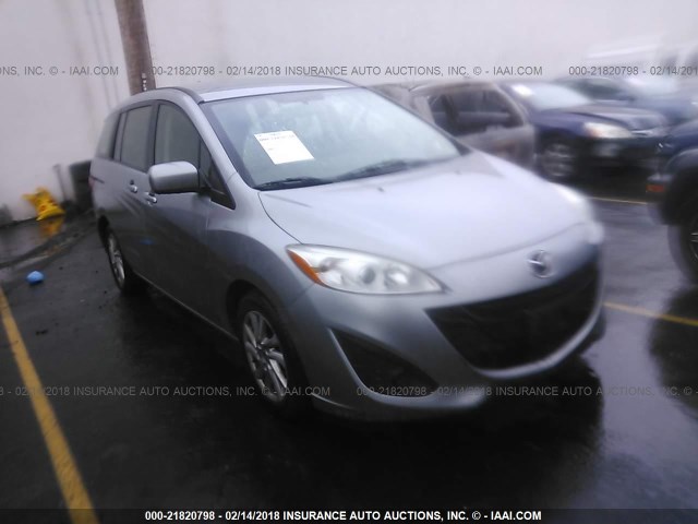 JM1CW2BL5C0114286 - 2012 MAZDA 5 SILVER photo 1